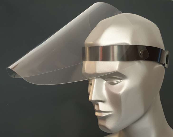 Ecran de protection avec un verre PET amovible