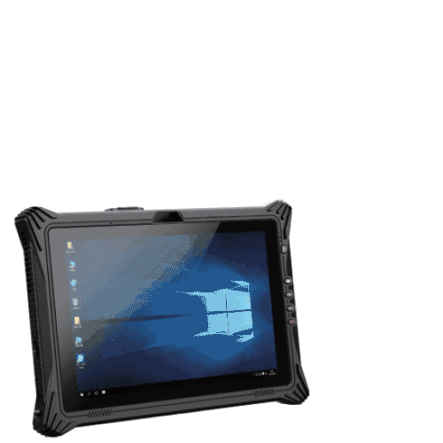 Tablette durcie tactile RT110 windows 11 pro coté
