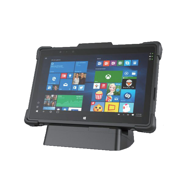 Tablette tactile durcie 8 pouces RT80 Windows 10 socle