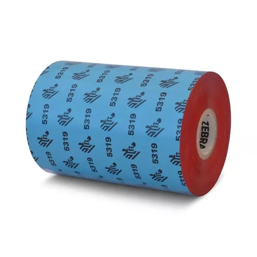 Ruban transfert thermique bleu cire 131mm 450M