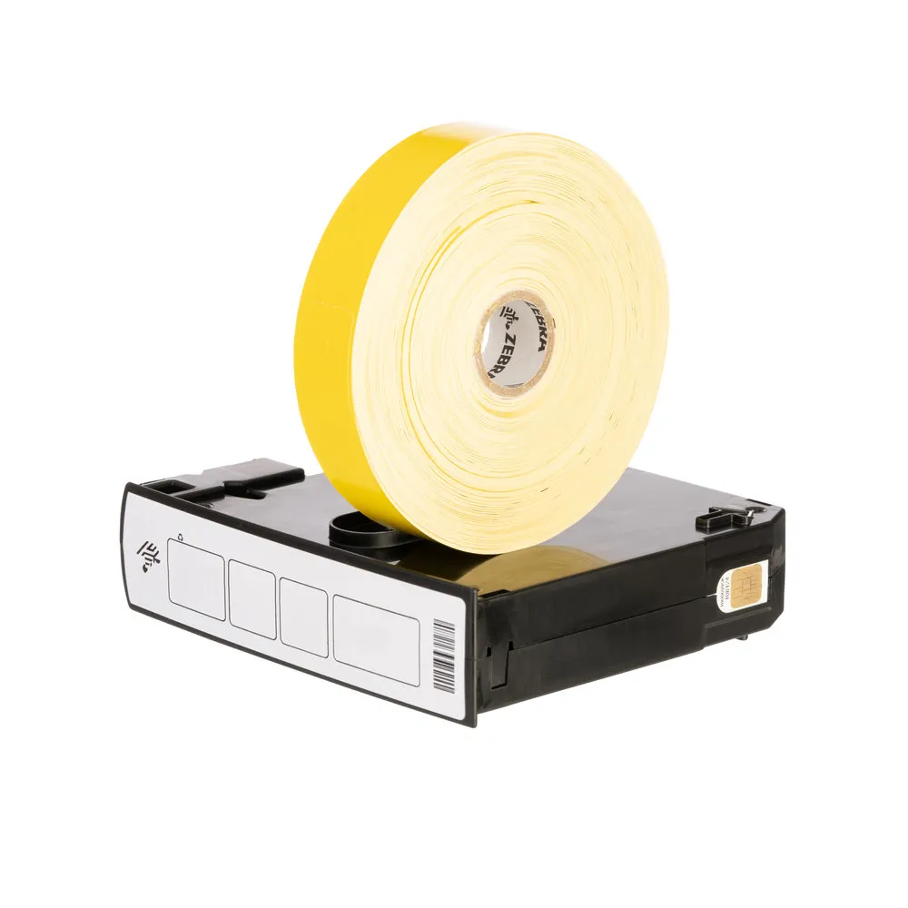 Bracelet Z-BAND SPLASH 25.4mm 254mm jaune cartouche