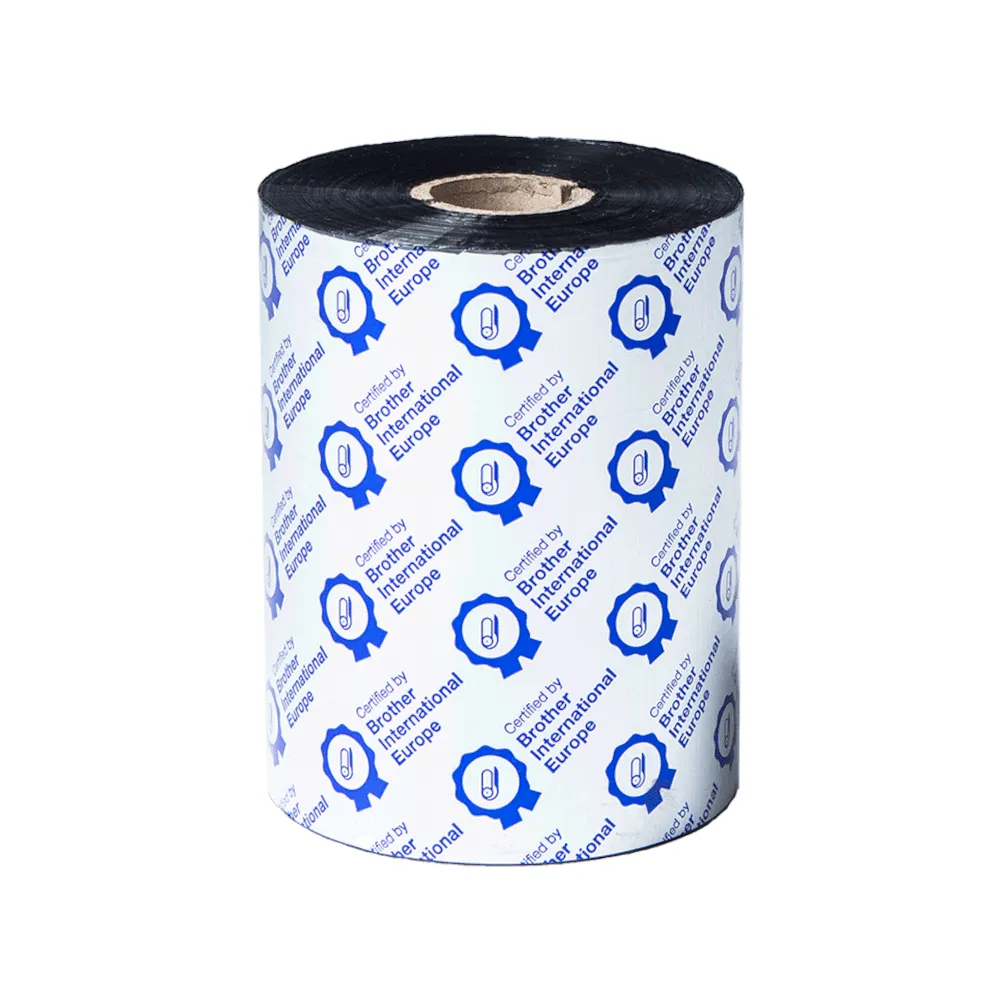 Ruban transfert thermique noir résine premium 11 cm x 600 m
