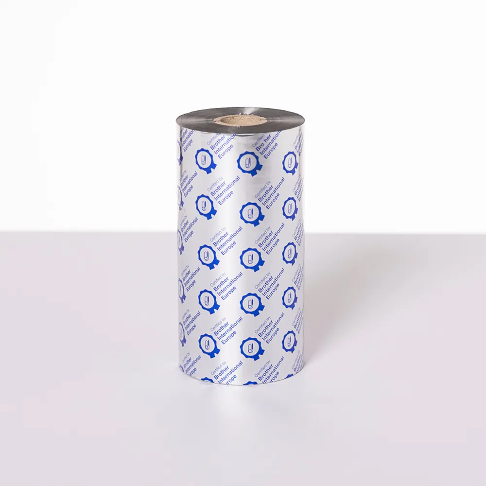 Ruban transfert thermique cire-résine standard noir 154mm x 450 m