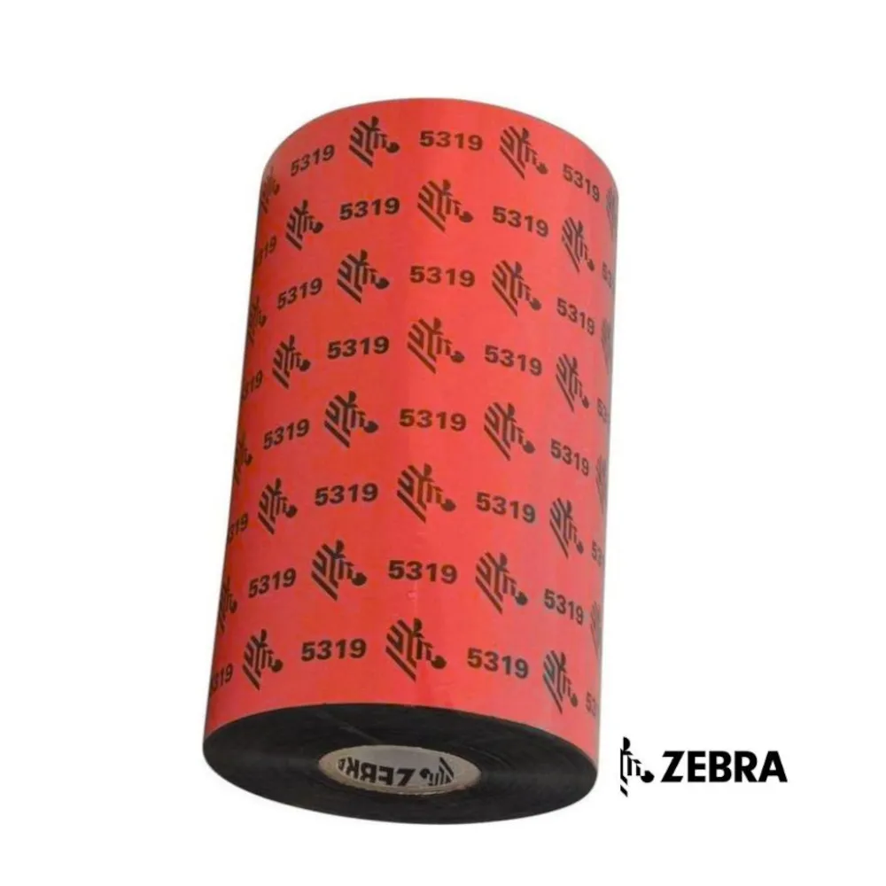 Ruban transfert thermique cire rouge 60mm 450M