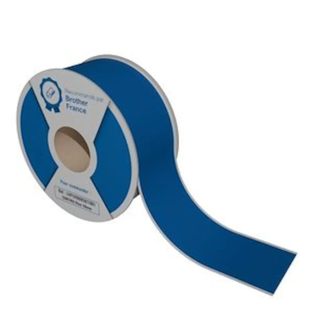 Rouleaux continu bleu 50mm x 30m