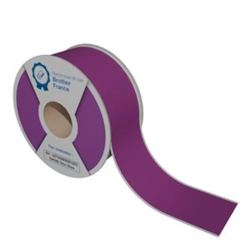Rouleaux continu violet 50mm x 30m