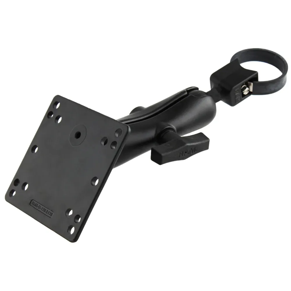 Attache de tuyau à bride de serrage RAM® avec plaque VESA 100x100 mm